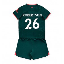 Liverpool Andrew Robertson #26 Tredjeställ Barn 2022-23 Korta ärmar (+ Korta byxor)